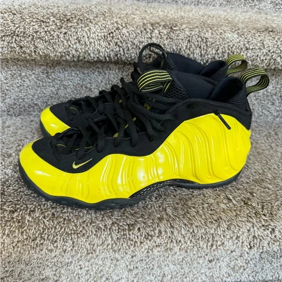 Nike Air Foamposite One “Wu Tang” Optic Yellow and Black Sneakers